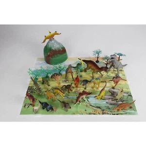8x Tierfiguren Set Dose Kinder Spielzeug Dinosaurier Bauernhof Safari Dschungel - Bild 1 von 12