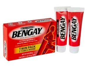 ben-gay cream UK seller 2 x 4oz tubes QUICK POSTAGE. - Picture 1 of 1