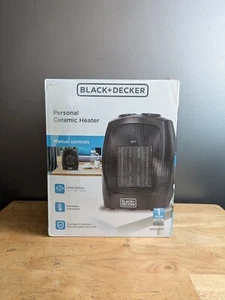 BLACK+DECKER 1500W Ceramic Heater - Black (BHDC201) - Picture 1 of 5