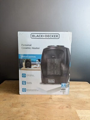 BLACK+DECKER 1500W Ceramic Heater - Black (BHDC201) - Image 1 of 4