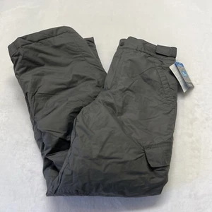 NWT Columbia Waterproof Insulated Snow Ski Pants Youth Boys L 14 / 16 Gray - Picture 1 of 10