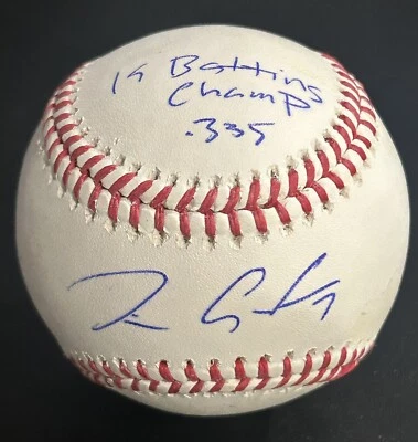Tim Anderson White Sox Signed Baseball JSA COA 19 Batting Champ .335 Inscription - Image 1 of 3