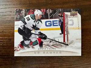 2011-12 Upper Deck UD Canvas #C190 Ryane Clowe San Jose Sharks - Picture 1 of 2
