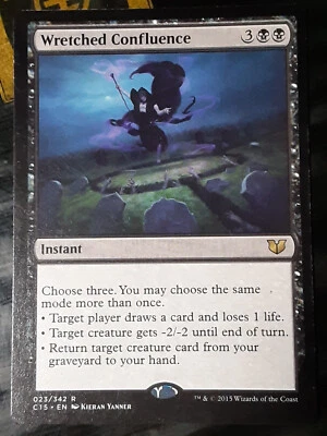 Wretched Confluence x1 , Commander 2015 , NM , MTG , FREE SHIPPING - Image 1 of 2