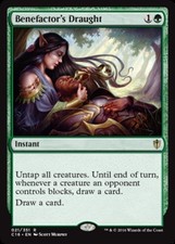 1x Benefactor's Draught NM, Japanese MTG Commander 2016