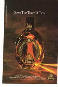 Anuncio de whisky escocés Pinch 1990 - Imagen 1 de 1