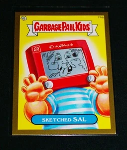 GPK 2013 Brand-New Series 2 GOLD Border Parallel Card #74a Sketched SAL #2, BNS2 - Picture 1 of 2