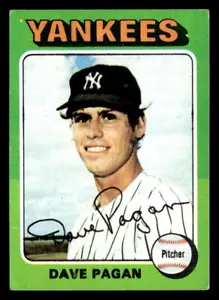 1975 Topps #648 Dave Pagan - Picture 1 of 2