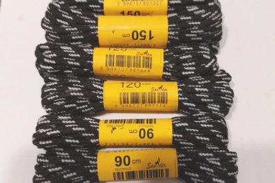 FARBIGE Runde Flache Schnürsenkel für Arbeitsschuhe, Wanderschuhe ,Trekking  - Bild 1 von 4