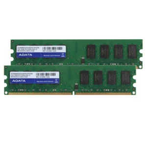 ADATA 4GB 2x 2GB PC2-5300 DDR2 667MHz 240Pin DIMM Desktop Memory RAM For Intel*. - Picture 1 of 11