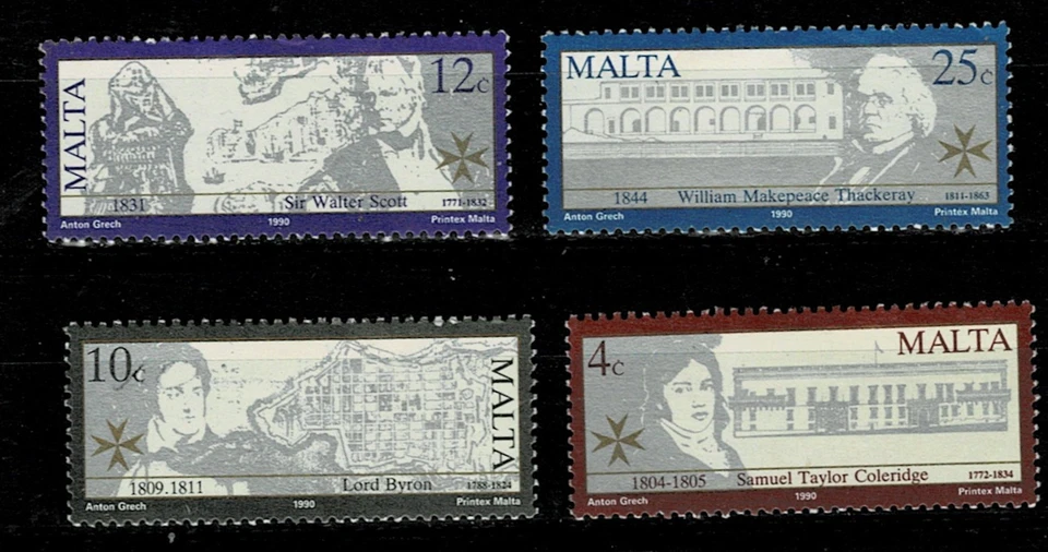 MLTA 1990  BRITISH AUTHORS  MH - Image 1 of 1