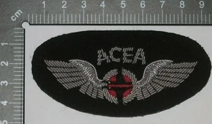 US AMERICAN ALASKA COASTAL ELLIS AIRLINES CIVIL AIRWAYS PILOT WING BULLION WIRE - Picture 1 of 1