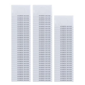 100pcs 1.8mm RFID Access Card EM4100 Plastic White for Door Reader Lock Security - Picture 1 of 7
