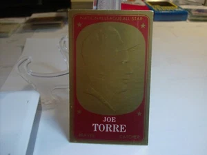 1965 Topps Golden Embossed All-Stars #12 - Joe Torre - Milwaukee Braves 65-078 - Picture 1 of 2