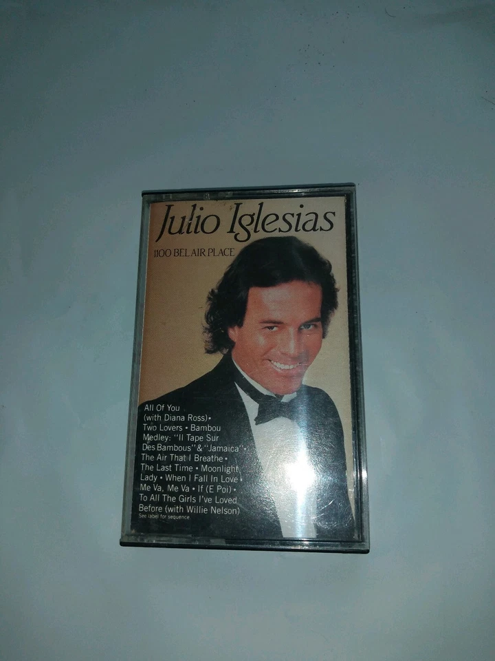 1100 Bel Air Place by Julio Iglesias (Cassette, Oct-1990, Columbia (USA)) - Image 1 of 1
