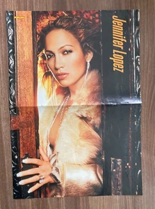 Jennifer Lopez + Bon Jovi 1990s Popcorn German Magazine Poster 42x28 cm - Picture 1 of 2