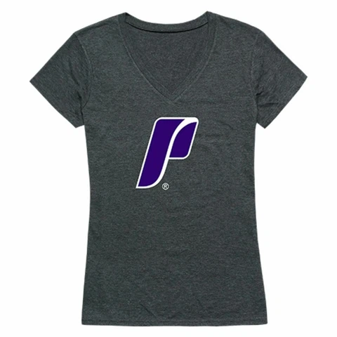 UP University of Portland Pilots Womens Cinder T-Shirt Heather Charcoal Cover