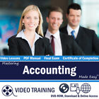 Learn ACCOUNTING Training Tutorial DVD-ROM & Digital Guide Small Business Course