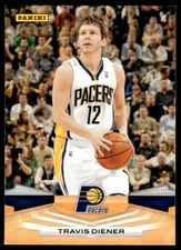 2009-10 Panini Basketball Card Travis Diener Indiana Pacers #91