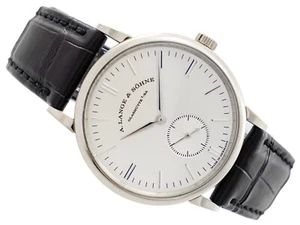 HERRENUHR A. LANGE & SÖHNE SAXONIA 18K WHITE GOLD 35MM MAN. FULLSET REF. 219.026 - Bild 1 von 14