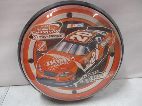 2003 Tony Stewart 2002 Nascar Winston Cup Champion Clock Cover