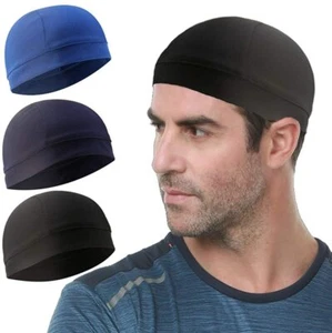 Gorra de refrigeración calavera casco delineador sudor absorbedor ciclismo sombrero para correr para hombre mujer - Imagen 1 de 14