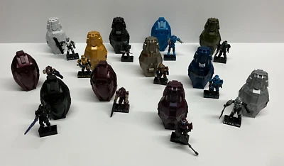 Lote de 12 juegos de cápsulas y figuras diferentes ** HALO Mega Bloks Foto 1 de 4