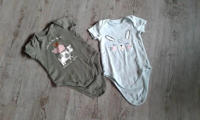 Set Bodys Kurzarm, Gr. 74, C&A, Baby, Top! - Bild 1 von 4