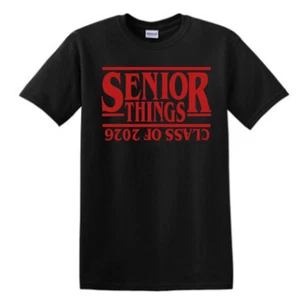 SENIOR Things Class of 2026 Graduation Teen T-Shirt - Picture 1 of 16