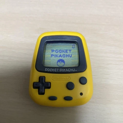 Nintendo Pokemon Pocket Pikachu Initial Edition 1998 Pedometer Virtualpet Cover