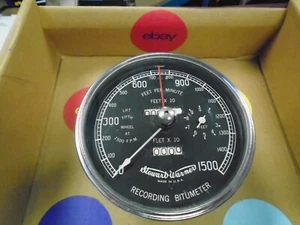 Rare Vintage STEWART WARNER RECORDING BITUMETER new old stock - Bild 1 von 4