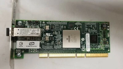  Emulex FTRJ8519U1GNL-EM FC1010493-05 Rev A Fiber Optic Transceiver PCIX Card - Image 1 of 3