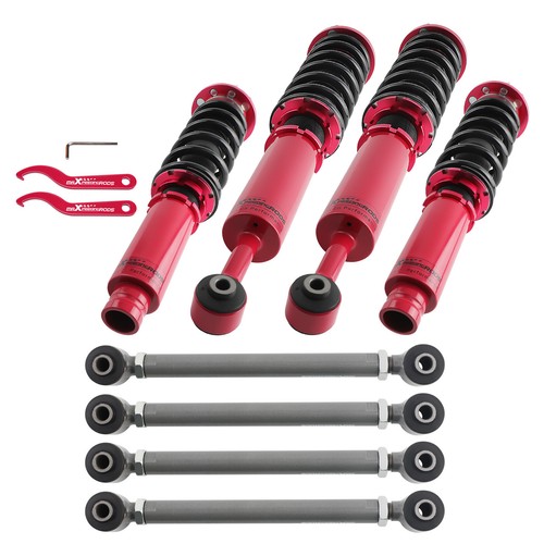 Coilover Struts Shocks For Honda Accord 0307 Suspension Camber Arms