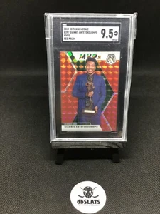 2019-20 Mosaic Basketball #297 Giannis Antetokounmpo MVP’s Red Prizm SGC 9.5 - Picture 1 of 2