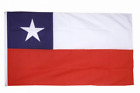 Chile Flag Large 5 x 3 FT - 100% Polyester With Eyelets - South America