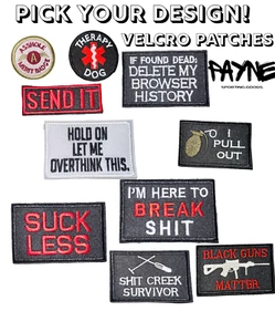 Authentische Aufnäher Design wählbar für taktisch, moralisch, lustig, Hutaufnäher Klett - Bild 1 von 23