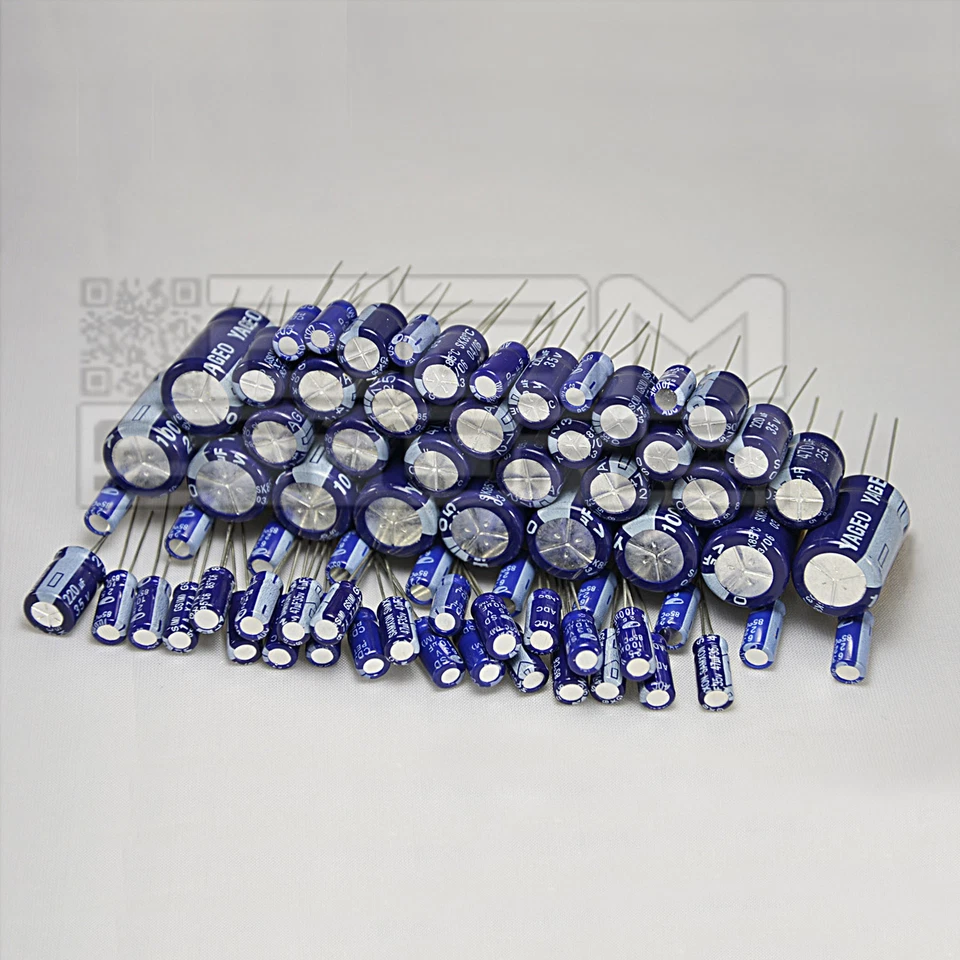 Kit condensatori elettrolitici 7 valori, 70 pz. - ART. FL01 - Immagine 1 di 3