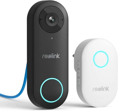 REOLINK Video Doorbell Poe Camera – 2K IP Security Camera Outdoor with Chime V2, - Image 1 of 4