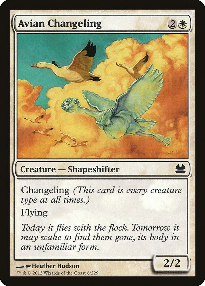 Avian Changeling 6 LP Normal Modern Masters MTG EN - Image 1 of 1