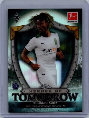 2021-22 Topps Chrome Bundesliga #HT-KK Kouadio Koné Heroes of Tomorrow - Image 1 of 2