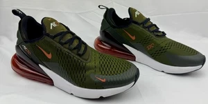 Nike Air Max 270 Rough Green Hot Curry DQ4686-300 Uomo 13 Leggermente Imperfette - Foto 1 di 7