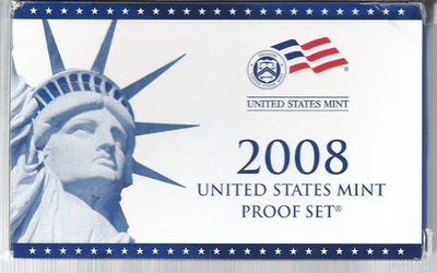 2008 US Mint Proof Set 14 Coin - Image 1 of 4