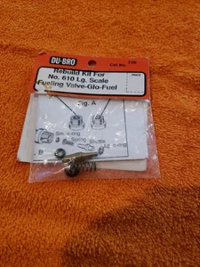 Du-Bro - Rebuild Kit For No. 610 Large Scale Fueling Valve Gas - Part 720 - JT25 - Picture 1 of 5