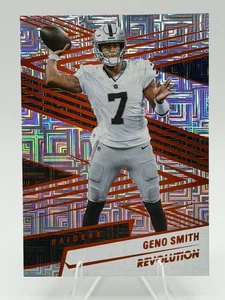 2025 Panini Revolution Geno Smith Orange Levels #152 Las Vegas Raiders /299 - Picture 1 of 2
