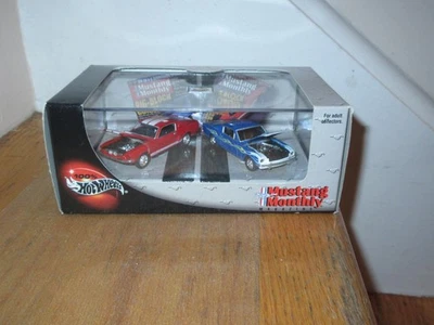Hot Wheels 100% Mustang Mensal '65 Mustang e '67 Shelby GT-500 - Imagem 1 de 4