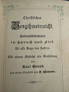 Book Of Daily Prayers In German. Antiquarian & Excellent. Orig. Case - Bild 1 von 8
