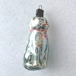 Vintage Weihnachtsschmuck Merkur Glas Antik Weihnachten UdSSR Tanne-Baum Deko Katze - Bild 1 von 5