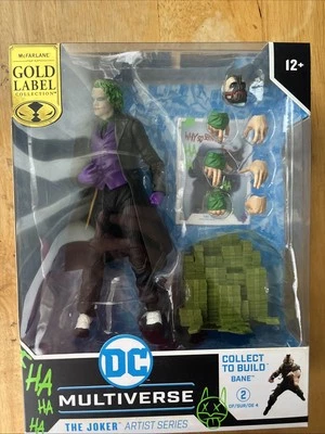 Figura de acción McFarlane Toys DC Multiverse The Joker 7" (Bane Collect Build 2) Foto 1 de 2