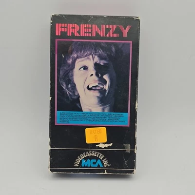 Frenzy Betamax VHS Horror Hitchcock Betamax Tape Non Rental USA Version 1972 - Image 1 of 4