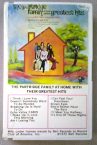THE PARTRIDGE FAMILY At Home With Their Greatest Hits Vintage snapcase cassette - Bild 1 von 3